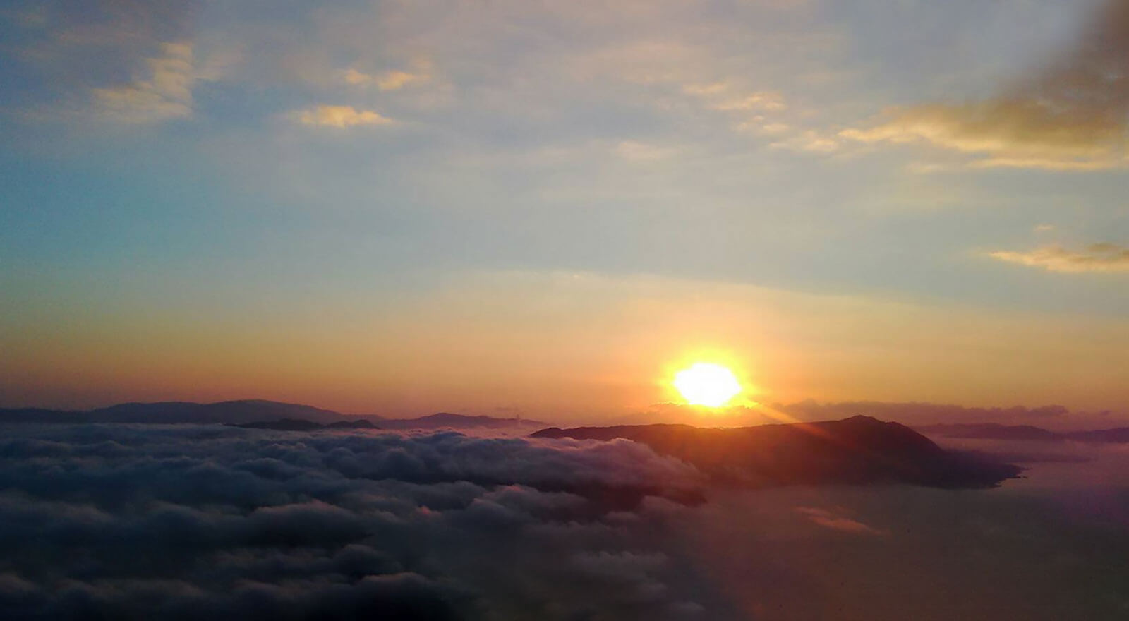 広島はつみみ　弥山からのご来光